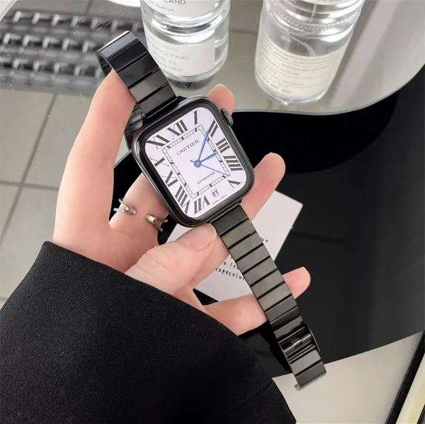Luxury thin watch band for iWatch 7 4 5 SE 6 8 Bracelet